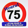 Huldeschild 75 jaar